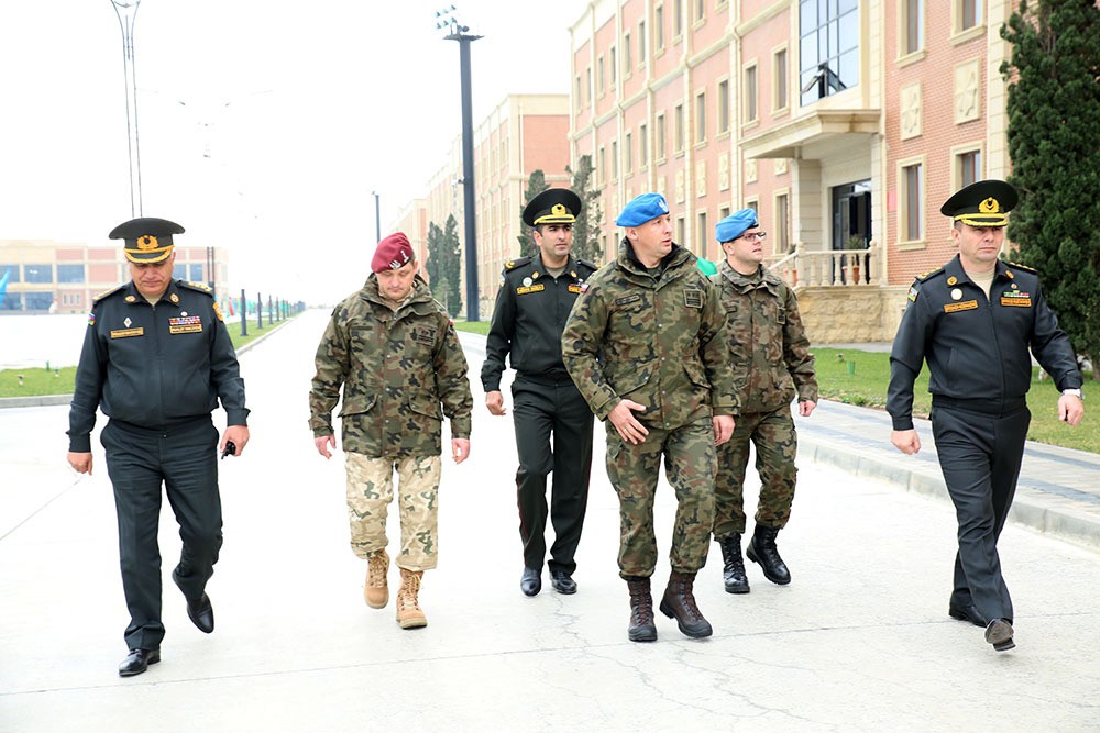 Polşa Silahlı Qüvvələrinin nümayəndə heyəti Azərbaycana gəlib