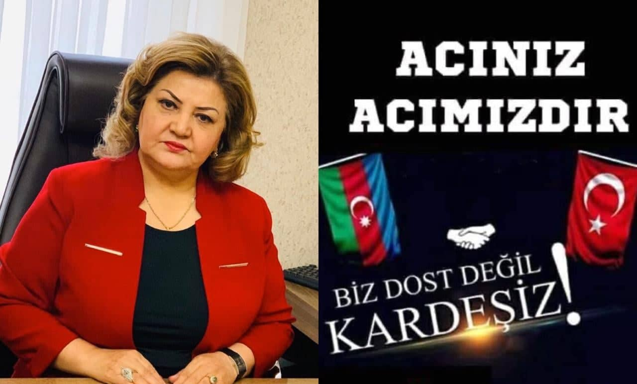 ATEV sədrindən Elazığ paylaşımı: Acınız acımızdır