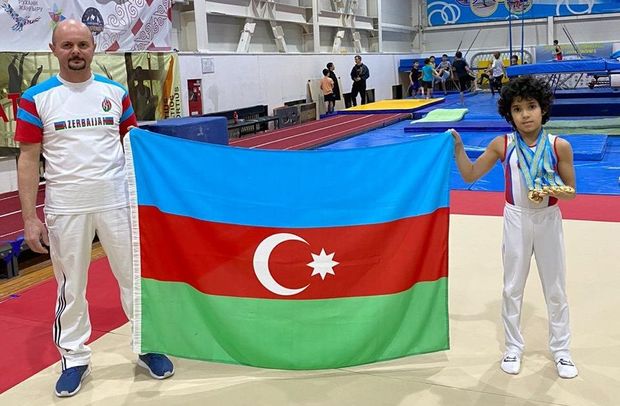 Doqquz yaşlı azərbaycanlı gimnast Qazaxıstandan yeddi medalla qayıdır – FOTO/VİDEO