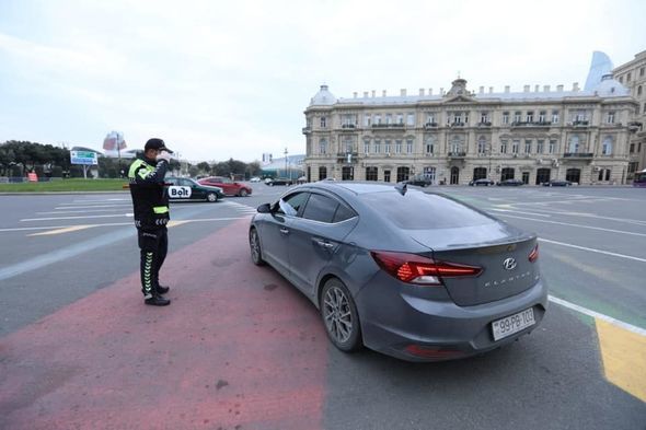 Ötən gün karantin rejimini pozan 1 499 sürücü cərimələnib