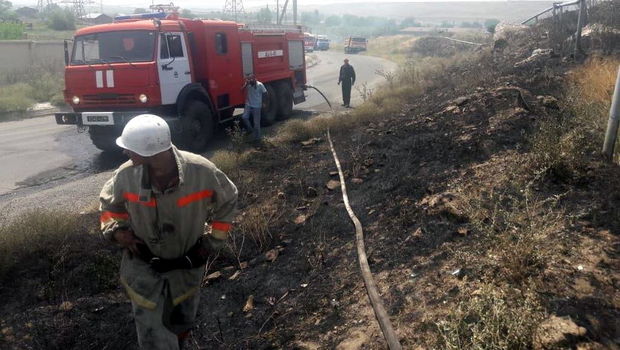 Rusiyanın Ermənistandakı hərbi bazasında yanğın baş verib