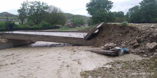 Qubada körpünün uçması ilə bağlı RƏSMİ AÇIQLAMA – FOTO