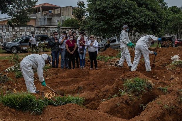 Braziliya СOVID-19 virusundan ölənlərin sayına görə İtaliyanı keçdi