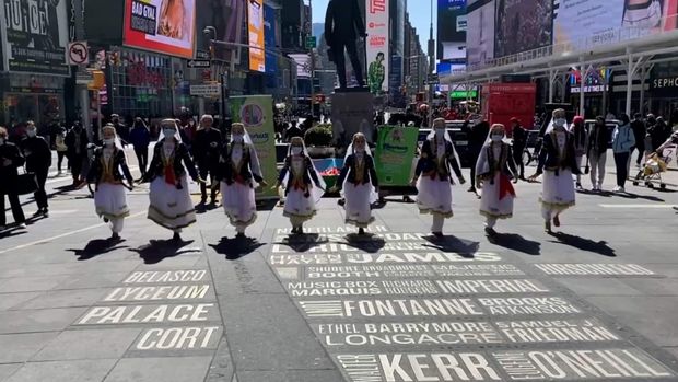Nyu-Yorkun “Times” meydanında Novruz şənlikləri – VİDEO