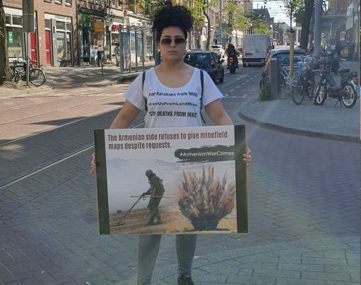 Niderlandda Ermənistana qarşı etiraz aksiyası keçirilib – FOTO