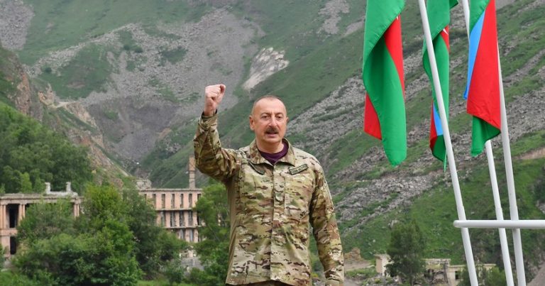 İlham Əliyev: “Azərbaycan Ordusu Laçın şəhərinə yerləşdi”