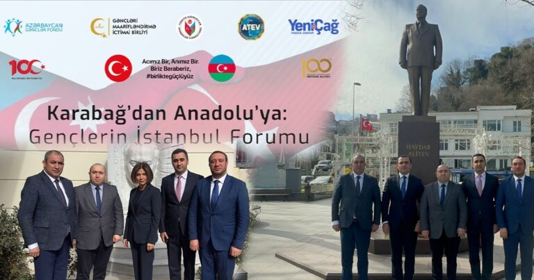 “Qarabağdan Anadoluya: Gənclərin İstanbul Forumu” öz işinə başladı – FOTOLAR
