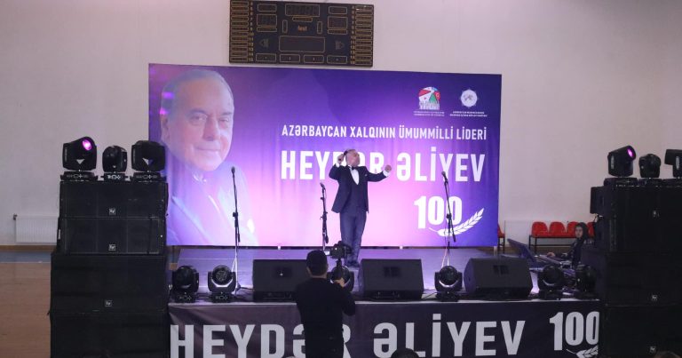 “Heydər Əliyev 100” adlı konsert keçirildi – FOTO